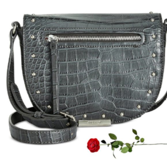 Nine West Handbags - NINE WEST, DIMA CROSSBODY SHOULDER BAG, GRAY !